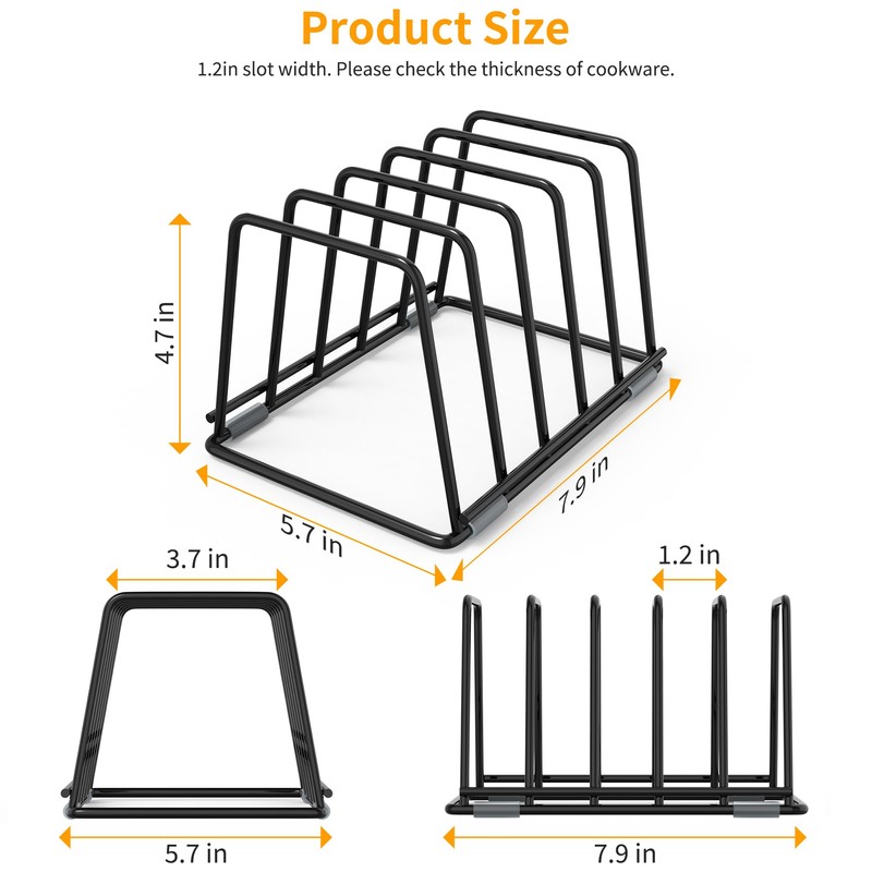 LAEMYFYRE Cutting Board Organizer Kitchen Organizer Rack for Cutting Board,