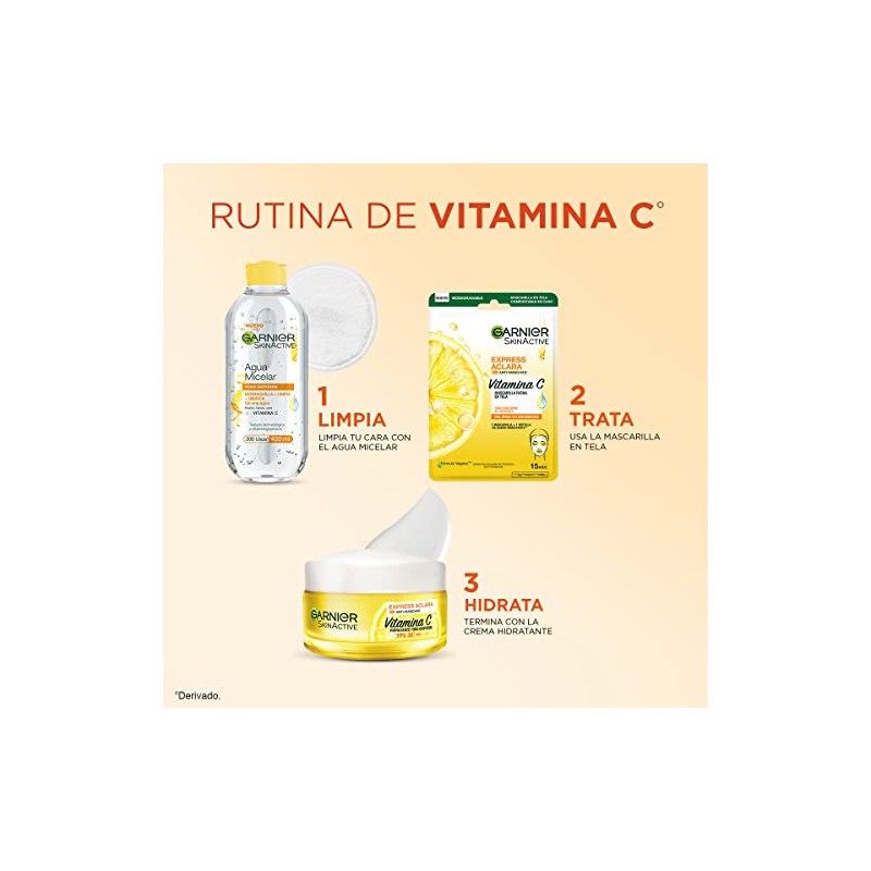 Garnier Skin Active Mascarilla Facial Tela