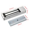 Electric Magnetic Door Lock with Z and L Bracket Outdoor