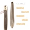 Gairyan 60 cm Ponytail Hairpiece Braid Extensions Long Straight Clip