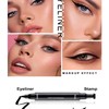 HhBdy Waterproof Eyeliner Stamp 4Pcs 2 in 1 Double Head