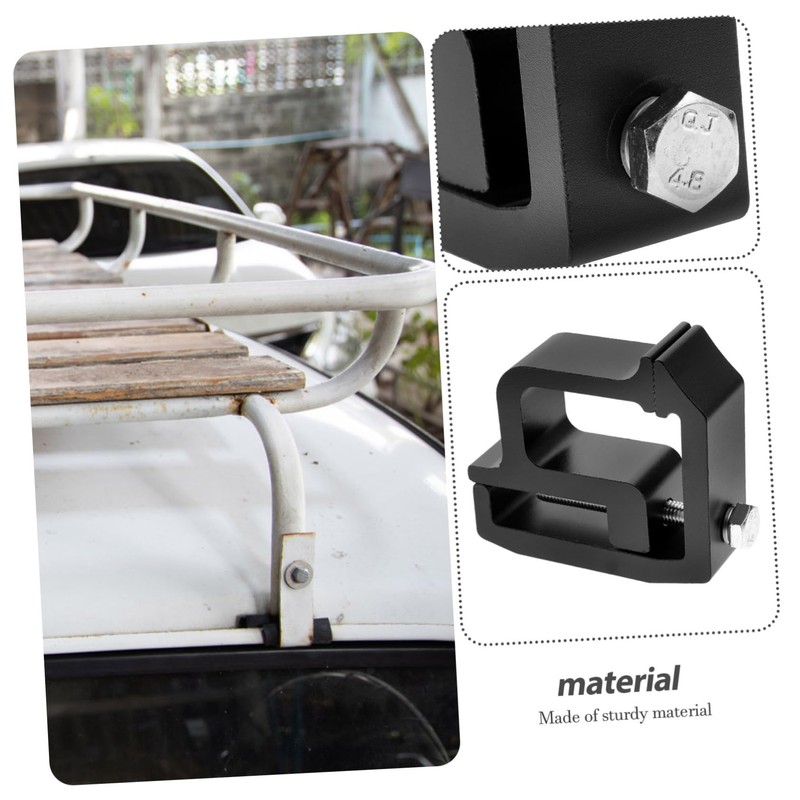 Mikinona Ladder Rack Clamp for Truck Cap Mounting Heavy Duty