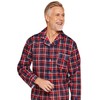 Champion Mens Cambridge Brushed Cotton Check Pyjamas - Red -
