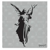 Stencil1 Angel 6 X 6 by Stencil 1