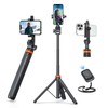 EUCOS 62" Phone Tripod, Tripod for iPhone & Selfie Stick
