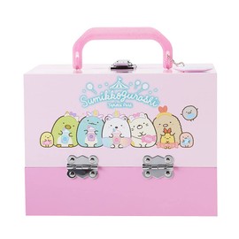 Wreath 210408 Sumikko Gurashi Vanity Makeup Box, Pink