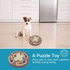 Interactive Pet Treat Dispenser - Slow Feeder, Brain Game, Puzzle,