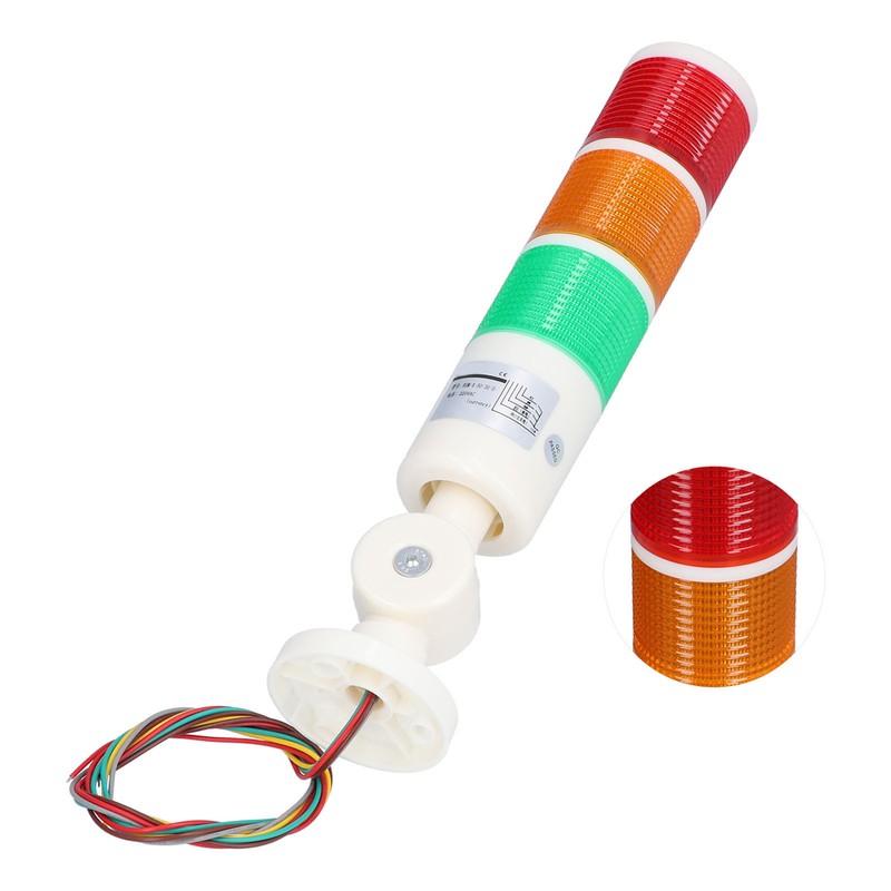 BERM Signal Tower Always Bright 3 Colour LED Light Foldable
