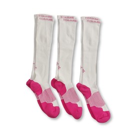 Tommie Copper Size M Performance Compression Over-The-Calf 3-Pair Socks Fit Womens
