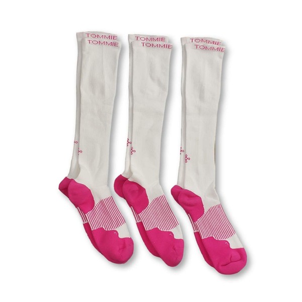 Tommie Copper Size M Performance Compression Over-The-Calf 3-Pair Socks Fit
