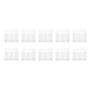 10Pcs 20g Round Empty Container Jar Refillable for Cream Cosmetic