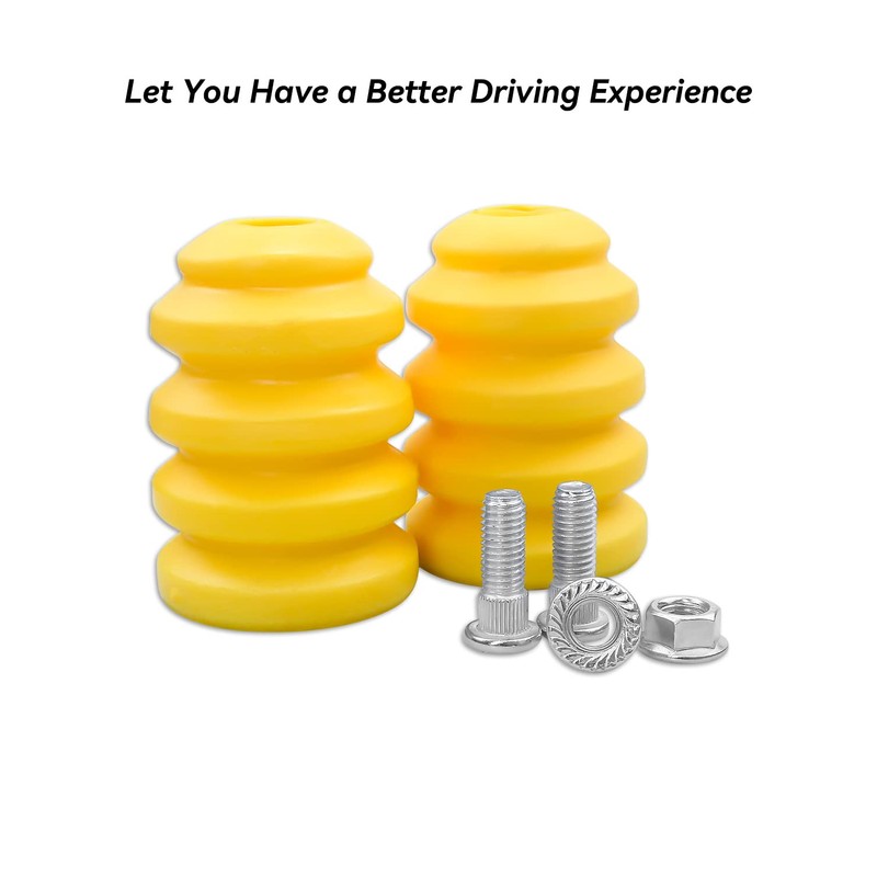 2Pcs Rear Bump Stops, Axle Jounce Bumpers Fit for Chevy