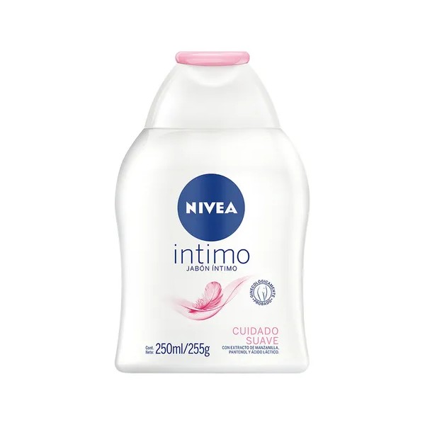 Jabón Íntimo Líquido Nivea Cuidado Suave 250ml