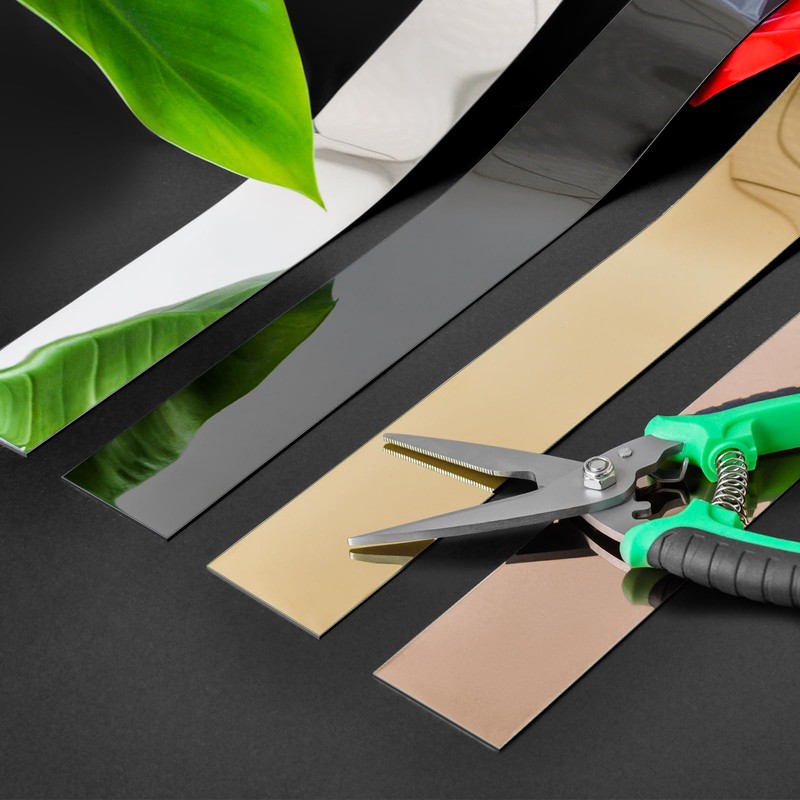 Self-Adhesive Stainless Steel Wall Trim, Flexible Molding & Wall Trim,Peel