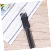 Ipetboom Black Carbon Fiber Anti-static Haircut Comb for Thick Curly