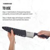 Farberware Edgekeeper 8-Inch Chef Knife with Self-Sharpening Blade Cover, High