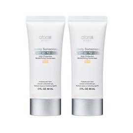 Atomy Sun Cream Beige 60ml x 2 SPF 50+ / PA+++ mixed tea / 애터미 선크림 베이지 60ml x 2개 SPF 50+ / PA+++ 혼합자차