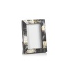 Zodax African Black Horn Inlaid Photo Frame - 4x6