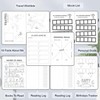 SIMSIMY Dotted Journal Notebook with Premade Bullet Templates, Pre-made Dot