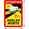 Prolac Angles Morts/Blind Spot Stickers for Truck and Caravan (Pack