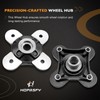 Front/Rear Wheel Hub Bearing Studs Brake Disc Rotor Compatible with