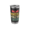 Whistle While You Twerk Referee Game Sports Stainless Steel Insulated