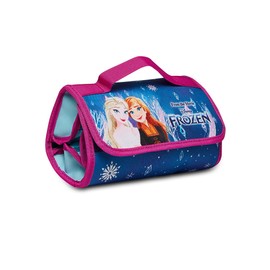 Seven Pencil Case, Multicoloured, Pencil Case for Stationery, Case with Felt and Coloured Pencils, Girls & Boys, School - Primary School, XXL, Die Eiskönig, blue, Unit size, ['cartoon']