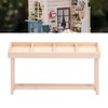 Doll House Shelf Display Racks 1:12 Miniature Wooden Stand Shelf