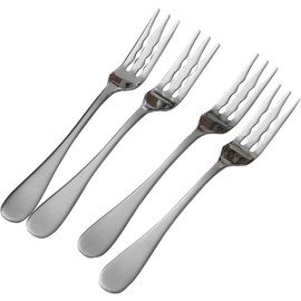 Easy to Roll Stainless Steel Pasta Fork Set of 4 Made in Japan