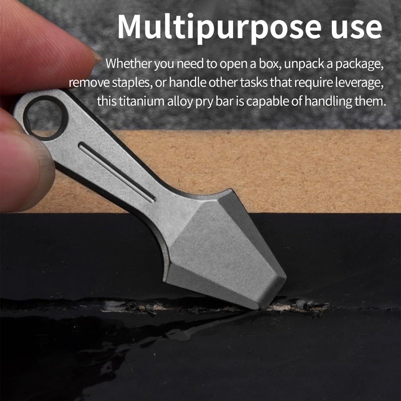 Crowbar crowbar EDC crowbar titanium crowbar mini crowbar key ring