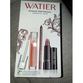 LISE WATIER NUDE HARMONY LIP MAKEUP 3-Piece GIFT  SET  PLUMPING COMPLEX  $82