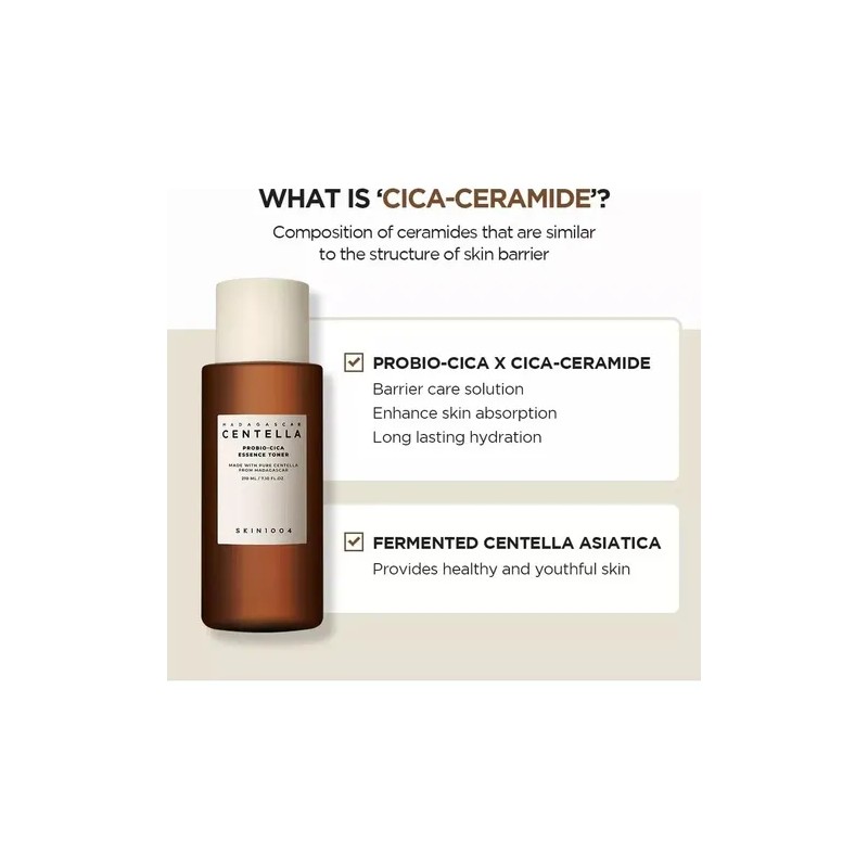 Skin1004 Madagascar Centella Probio-cica Essence Toner 210ml