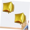LABRIMP 24 Inch Cube Foil Balloons Set of 5 Aluminum