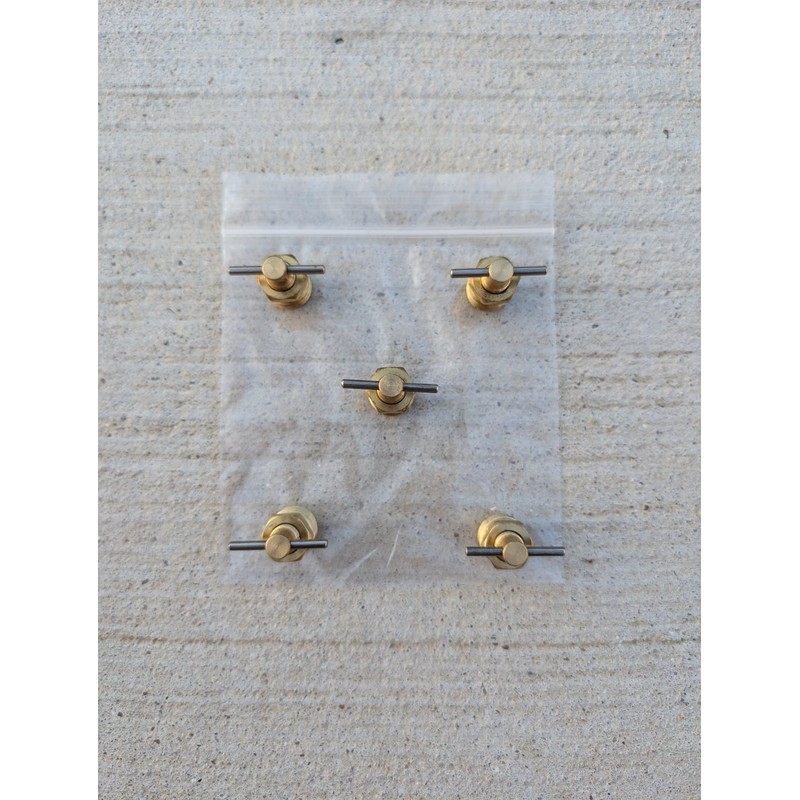 1/4'' NPT Brass Drain Valve for Air Compressor Tanks