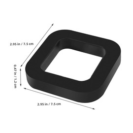 ABOOFAN 5pcs Trailer Hitch Noise Reducer Pad Durable Rubber Cushion for Silent Operation Easy Installation and Wide Compatibility with Hitch Receiver Minimizes Rattle Noise