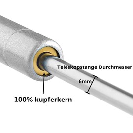 Pack of 2 Gas Springs, Pneumatic Damper, 40N/8.82Ib/4kg, Lid Support, Hydraulic Spring, Gas Spring, Furniture Flap Fitting, Hydraulic Gas Spring