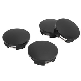 Wheel Center Caps Universal Carbon Fiber Style Hub Cap Cover for 4pcs