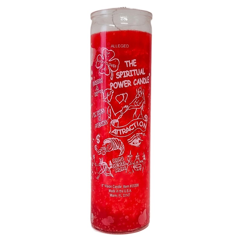 7 Day Candle Attraction - The Spiritual Power Candle Red