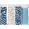 Wilton Winter Sprinkles Mega Set of 4, 16.6 oz, blue