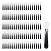 100 Pieces Sponge Brush, Eyeshadow Stroke, Make Up Tools, Mini