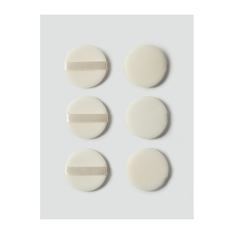 [JAJU Jaju] 6 powder flocking puffs / [JAJU자주] 파우더 후로킹