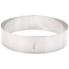 Staedter Round Dessert Ring, Silver, 23 x 5 cm
