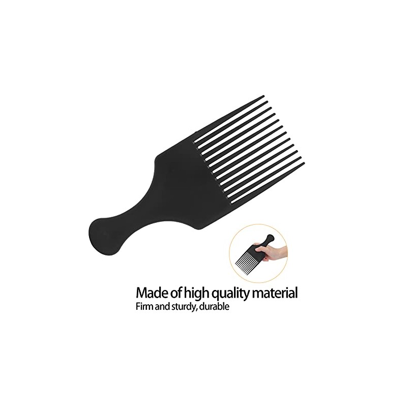3 Púas Afro Pick Afro para el Cabello, Púas para