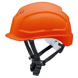 Uvex Pheos S-KR Safety Helmet - Construction Helmet with 4-Point Chin Strap and Ventilation Holes