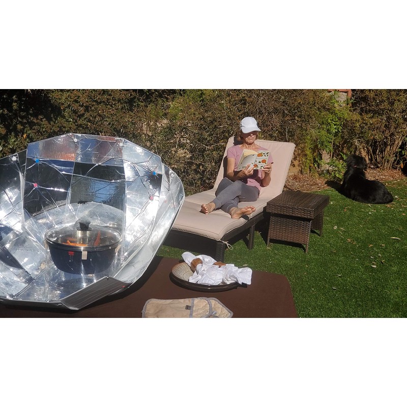 Haines 2.0 SunUp Solar Cooker and Dutch Oven Kit