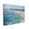 Stupell Industries Abstract Beach Landscape Pastel Cubism Painting