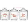 Ivory - Laundry Room Vinyl Decal Set - Laundry Soap