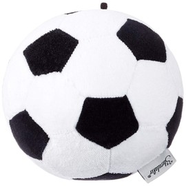 Sterntaler Soft Football - Suitable for Children Aged 0 and Above, 13 cm, black/white
