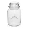 MIP 26 oz Glass Candy Jar Gift Airplane Pilot Flight