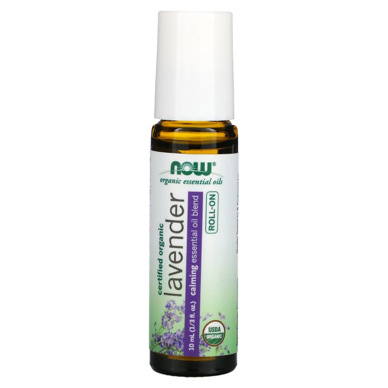Certified Organic Lavender Roll-On, 1/3 fl oz (10 ml)